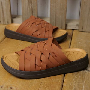 �y�ő�100%�|�C���g�o�b�N�zMALIBU SANDALS �}���u�T���_���Y �T���_�� �Y�} [MS020012] ZUMA �����Y�E���f�B�[�X �C �X���C�h�T���_�� WHISKEY/DARK-BROWN ���K�戵�X