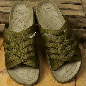 yő100%|CgobNz}uT_Y MALIBU SANDALS Y} [MS020068 SS25] ZUMA YEfB[X C XChT_ OLIVE/OLIVE K戵X