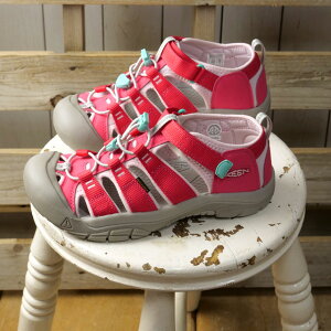 yő100%|CgobNzL[ KEEN T_ j[|[g GC`c[ [1030791 SS25] YOUTH NEWPORT H2 LbYE[XEWjATCY qC V Lv AEghA RASPBERRY/PINK-A-BOO s