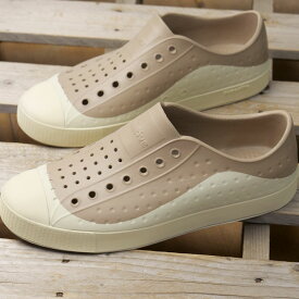 ネイティブシューズ native shoes スニーカー ジェファーソン ローム [F0000181 SS25] JEFFERSON ROAM メンズ 靴 EVA スリッポン FLAX-TAN/BONE-WHITE 正規取扱店【e】【ts】