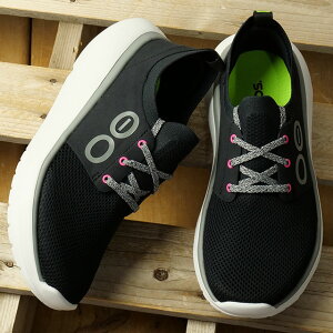 y6ۏ؁zE[tHX OOFOS Jo[V[Y EBY E[}C XgCh [2000920004251 SS25] Women's OOmy Stride fB[X C Xj[J[ J At^[X|[c White/Black K戵X