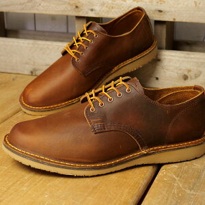 �y�ő�100%�|�C���g�o�b�N�z�ԕi�������� ���b�h�E�B���O REDWING �E�B�[�N�G���_�[ �I�b�N�X�t�H�[�h [3604 SS25] WEEKENDER OXFORD �����Y �C D���C�Y ���[�J�b�g�u�[�c red wing �J�b�p�[�E���t�A���h