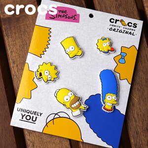 yő100%|CgobNzNbNX crocs Wrbc`[ Vv\Y 5pbN [10014880 SS25] JIBBITZ The Simpsons 5Pack YEfB[X V[YANZT[ JX^}CY R{ y[