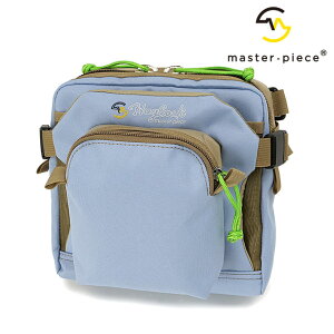 �y�ő�100%�|�C���g�o�b�N�zmaster-piece �}�X�^�[�s�[�X �n�O�T�b�N �X�N�G�A�V�����_�[�o�b�O [03232 SS25] 4L HugSack SQUARE SHOULDER BAG �����Y�E���f�B�[�X �� ���{�� �����V�����_�[ �A�E�g�h�A SAX ��
