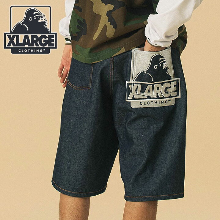 楽天市場】エクストララージ XLARGE OG デニム ショートパンツ 