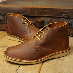 �y�ő�100%�|�C���g�o�b�N�z�ԕi�������� ���b�h�E�B���O REDWING �E�B�[�N�G���_�[ �`���b�J [3622 SS25] WEEKENDER CHUKKA �����Y �C D���C�Y �`���b�J�u�[�c red wing �J�b�p�[�E���t�A���h�^�t ���K��