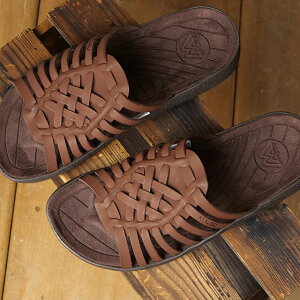 yő100%|CgobN!z}uT_Y MALIBU SANDALS R[XCh [MS240002 SS25] COVE SLIDE YEfB[X C XChT_ BISON-BROWN/BISON-BROWN K戵X