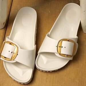 �y�ő�100%�|�C���g�o�b�N�zBIRKENSTOCK �r���P���V���g�b�N �T���_�� �}�h���b�h �r�b�O�o�b�N�� [1029633 SS25] Madrid Big Buckle EVA ���f�B�[�X �h�C�c�� �R���t�H�[�g�T���_�� ���N�T���_�� Eggshell ��