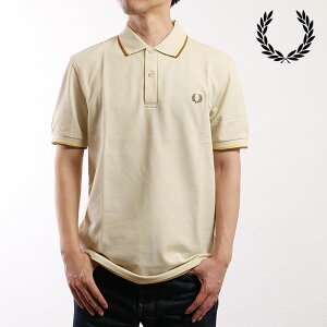 �y20%OFF/SALE�z�t���b�h�y���[ FRED PERRY �����Y �|���V���c �c�C�� �e�B�b�v�h �t���b�h�y���[�V���c [M3600-Y56 SS25Q2]�@�t���b�h�E�y���[ FREDPERRY TWIN TIPPED FRED PERRY SHIRT �g�b�v�X ���� �R�b�g���s�P