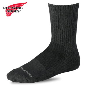 bhEBO REDWING NbVN[ [97243/97647] CUSHION CREW Y C u[c\bNX Made in USA red wing BLACK y[։z K戵X