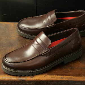 yő100%|CgobN!zbN|[g ROCKPORT RC[t@[ }[xbN yj[ [RMF-B25S25W SS25] MAVERICK PENNY Y vC ChCY rWlX JWAV[Y DARK-BROWN K戵