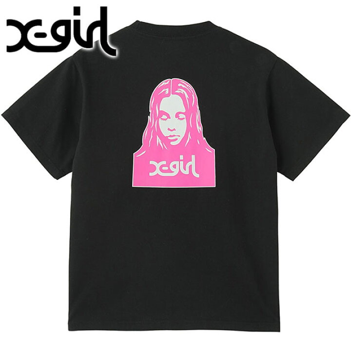 楽天市場】エックスガール X-girl フェイス ショートスリーブTシャツ 