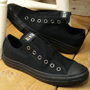 �y�ő�100%�|�C���g�o�b�N�z�R���o�[�X CONVERSE ���f�B�[�X �X�j�[�J�[ �I�[���X�^�[ �X���b�v N OX [31317161 SS26] ALL STAR SLIP N OX �C ���[�J�b�g �X���b�|�� �V���[�Y �u���b�N���m�N���[�� ���K��