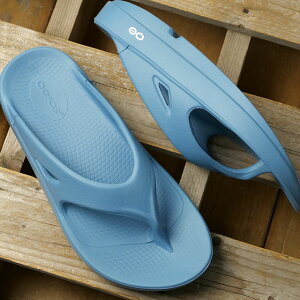 �y�ő�100%�|�C���g�o�b�N�z�y6�����ۏ؁z�E�[�t�H�X OOFOS ���J�o���[�T���_�� ���f�B�[�X �E�[�I���W�i�� [2000010203261 SS26] OOriginal �C ��J�񕜃T���_�� �g���O�T���_�� �u���[ Ocean-Blue ���K��