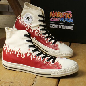 �R���o�[�X CONVERSE �����Y �X�j�[�J�[ �I�[���X�^�[ HI / �i���g�V�b�v�E�f�� [31317150 SS26] ALL STAR HI / NARUTO SHIPPUDEN �R���{ �C �n�C�J�b�g �V���[�Y �i���g�����` �~�i�g �z���C�g�n ���K�戵�X
