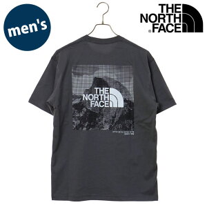 �U�E�m�[�X�E�t�F�C�X THE NORTH FACE T�V���c �����Y �V���[�g�X���[�u�n�[�t�h�[���f�W�^���X�N�G�A���S�e�B�[ [NT32657-SP SS26] S/S Half Dome Digital Square Logo Tee ���� �O���[ �X���[�N�h�p�[�� �y���[