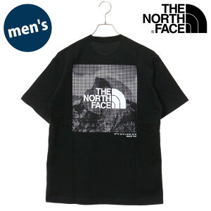 �U�E�m�[�X�E�t�F�C�X THE NORTH FACE T�V���c �����Y �V���[�g�X���[�u�n�[�t�h�[���f�W�^���X�N�G�A���S�e�B�[ [NT32657-K SS26] S/S Half Dome Digital Square Logo Tee ���j�Z�b�N�X ���� �z������ �u���b�N 
