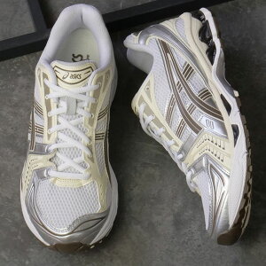 �y�ő�100%�|�C���g�o�b�N�z�A�V�b�N�X �X�|�[�c�X�^�C�� ASICS SportStyle �X�j�[�J�[ �����Y �Q���J���m14 [1203A537-111 SS26] GEL-KAYANO 14 �C �V���[�Y �t�b�g�E�F�A �W���p���u�����h �z���C�g WHITE/IVO