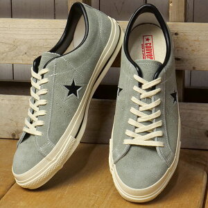 �y�ő�100%�|�C���g�o�b�N�zCONVERSE �R���o�[�X �����Y �X�j�[�J�[ �����X�^�[ J �X�G�[�h [33702500 SS26] ONE STAR J SUEDE ���{�� �C ���[�J�b�g �V���[�Y �O���[ ���K�戵�X
