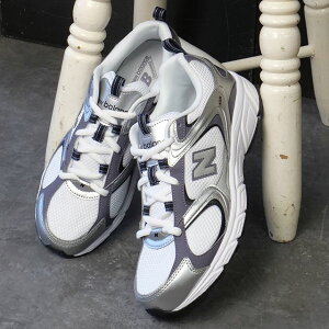 �y�݌Ɍ���zNEWBALANCE �j���[�o�����X �X�j�[�J�[ ���f�B�[�X 408 [U4086LR SS26] 408 �����j���O�X�^�C�� �V���o�[/�z���C�g ���K�戵�X�yts�z