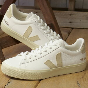 ���F�W�� VEJA �X�j�[�J�[ ���f�B�[�X �J���| [CP0502920 SS26] CAMPO �C ���U�[�V���[�Y �� WHITE/ALMOND ���K�戵�X