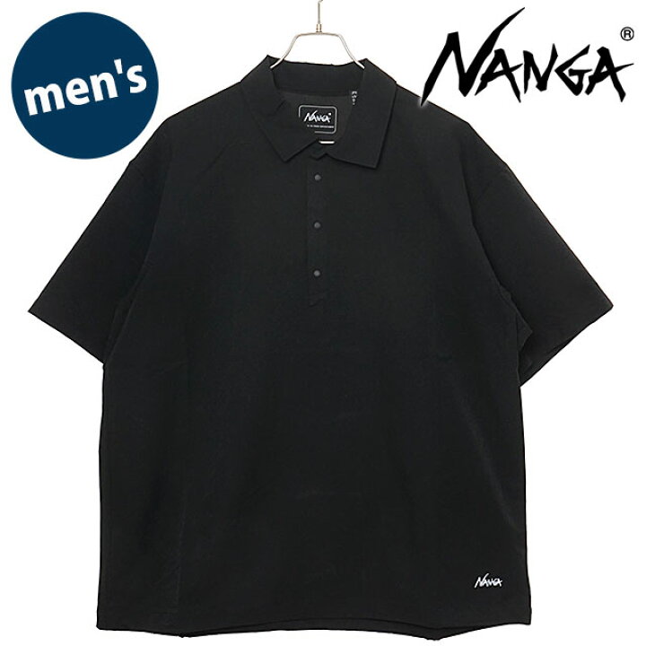 楽天市場】NANGA ナンガ メンズ ドットエア コンフィーポロシャツ 