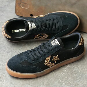 �y�ő�100%�|�C���g�o�b�N�zCONVERSE �R���o�[�X �X�j�[�J�[ ���f�B�[�X ���[�h�N���V�b�N SK LD ���[�J�b�g [33702930 SS26Q2] ROADCLASSIC SK LD OX �C �V���[�Y ���I�p�[�h�� �� BLACK/LEOPARD ���K�戵�X