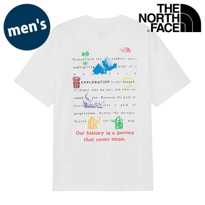 THE NORTH FACE �U�E�m�[�X�E�t�F�C�X T�V���c �����Y �V���[�g�X���[�u�W���[�j�[�q�X�g���[�e�B�[ [NT32643-W SS26] S/S Journey History Tee ���j�Z�b�N�X �g�b�v�X ���� �z������ �o�b�N�v�����g �� �z��