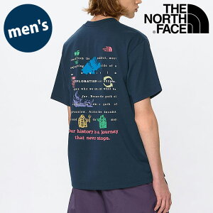 THE NORTH FACE �U�E�m�[�X�E�t�F�C�X T�V���c �����Y �V���[�g�X���[�u�W���[�j�[�q�X�g���[�e�B�[ [NT32643-UN SS26] S/S Journey History Tee ���j�Z�b�N�X �g�b�v�X ���� �z������ �o�b�N�v�����g �� �A