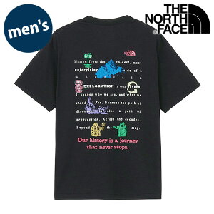THE NORTH FACE �U�E�m�[�X�E�t�F�C�X T�V���c �����Y �V���[�g�X���[�u�W���[�j�[�q�X�g���[�e�B�[ [NT32643-K SS26] S/S Journey History Tee ���j�Z�b�N�X �g�b�v�X ���� �z������ �o�b�N�v�����g �� �u��