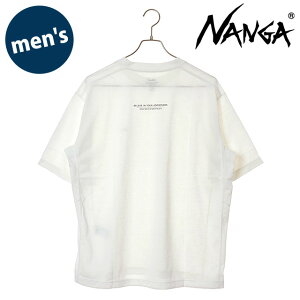 NANGA �i���K �����Y �h���C�~�b�N�X �s�{�b�g�X���[�uT�V���c [N2610-1M145A SS26] DRY MIX PIVOT SLEEVE TEE �g�b�v�X ���� �A�E�g�h�A �� WHT �y���[���։z ���K�戵�X