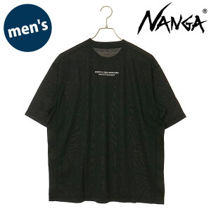 NANGA �i���K �����Y �h���C�~�b�N�X �s�{�b�g�X���[�uT�V���c [N2610-1M145A SS26] DRY MIX PIVOT SLEEVE TEE �g�b�v�X ���� �A�E�g�h�A �� BLK �y���[���։z ���K�戵�X