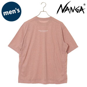 NANGA �i���K �����Y �h���C�~�b�N�X �s�{�b�g�X���[�uT�V���c [N2610-1M145A SS26] DRY MIX PIVOT SLEEVE TEE �g�b�v�X ���� �A�E�g�h�A �Ԍn RED �y���[���։z ���K�戵�X