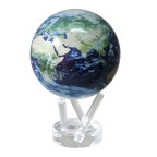 MOVA Globe ムーバグローブ11cm 半永久的にゆっくり 回り続ける不思議な地球儀 Satellite View W/Cloud/MG45STEC