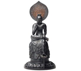送料無料 TanaCOCORO[掌] 菩薩半跏像 20センチサイズに凝縮された本物志向のクオリティ 飾れる仏像〈イSム〉（いすむ）（MORITA） tc3501
