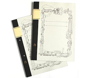 �c�o���m�[�g Thinking Power Notebook �X�e�B�[���p���N�iSteam Punk�jA4�Ł@�^�e�^ TPN-A4T-SP / TPN-A4T-SP2H