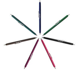 米国フィッシャー製油性ボールペン 渋めな発色の7種のカラーインク Fisher Fine Point FSR-01