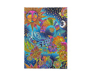 Paperblanks / �y�[�p�[�u�����N�X �m�[�g �n�[�h�J�o�[ �Z���X�e�B�A���E�}�W�b�N �~�f�B B6 �r�� PB9693-1