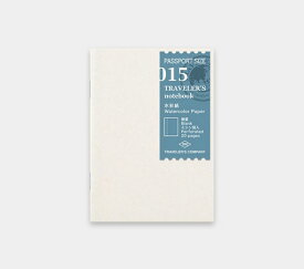 トラベラーズノート パスポートサイズ リフィル 水彩紙 (14406006)【3冊セット】
