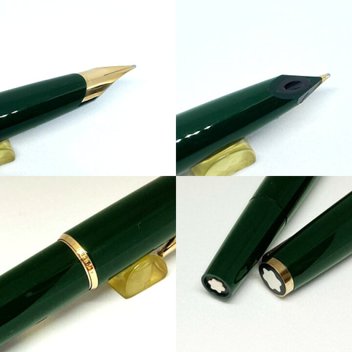 楽天市場】☆貴重1970年代 Montblanc 320 モンブラン 万年筆 緑軸 ペン 