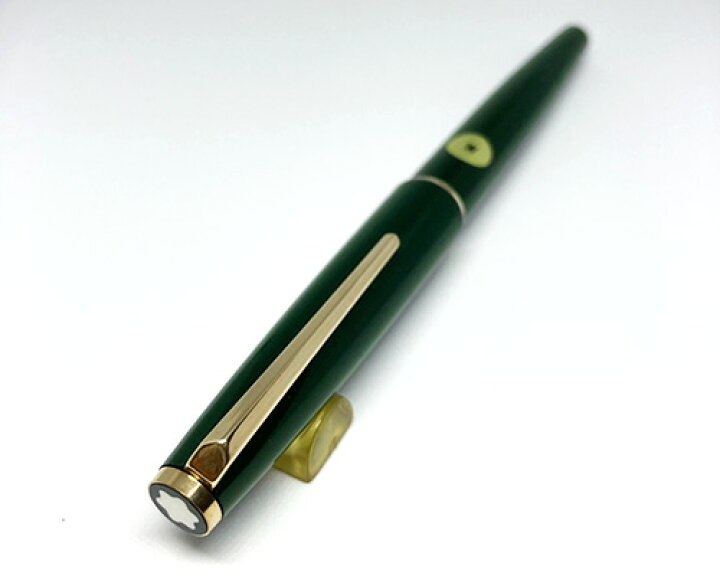 楽天市場】☆貴重1970年代 Montblanc 320 モンブラン 万年筆 緑軸 ペン 