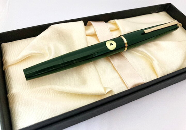 楽天市場】☆貴重1970年代 Montblanc 320 モンブラン 万年筆 緑軸 ペン 
