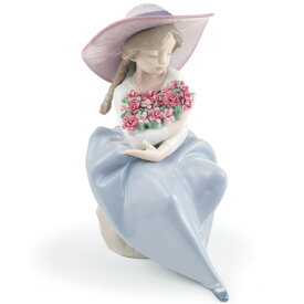 リヤドロ 磁器 アート 『 カーネーション ブーケ 』 人形 置物 花 女性 ギフト女の子 母の日 贈り物 通販 販売 プレゼント
