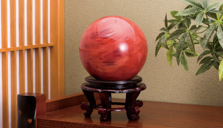 楽天市場】『 赤水晶 』大玉 吉祥大珠 直径15cm 赤玉 赤珠 大珠 