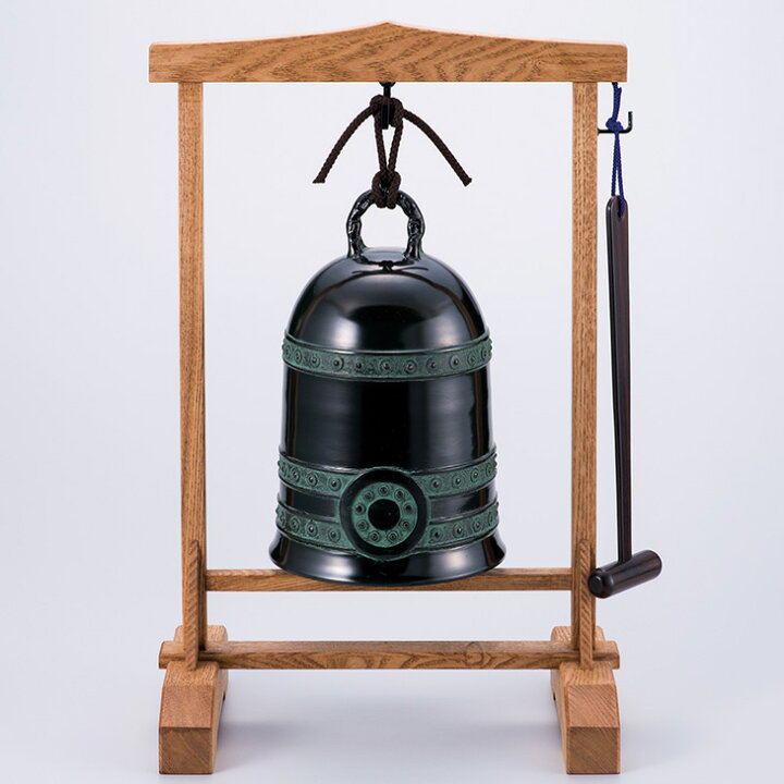 楽天市場】高岡銅器『 喚鐘 』 中村宗光 唐銅製 銅 錫 鉛 梵鐘 撞鐘 除  