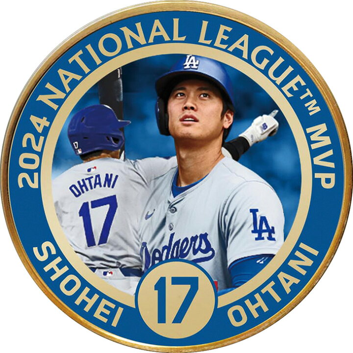 楽天市場】『大谷翔平2024年NL MVP記念純金メダル』 純金 46.6g 直径 