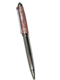 美品 MIKIMOTO ミキモト ボールペン パール付き　シルバー ピンク 金属製 レディース 真珠付き メタル 【中古】