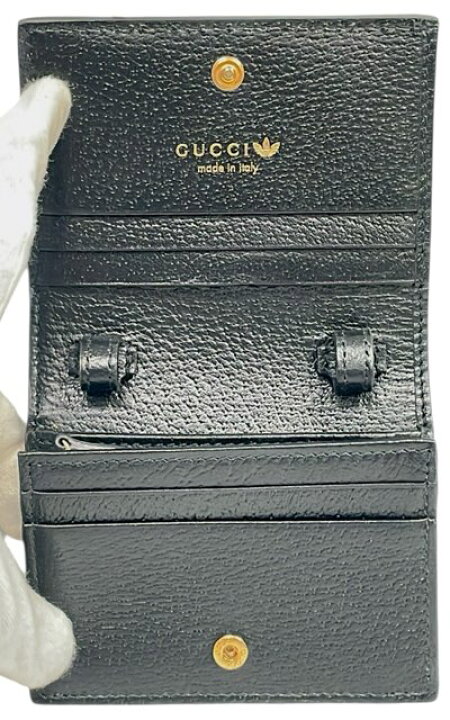 楽天市場】グッチ アディダス GUCCI adidas コラボ 財布 カードケース 