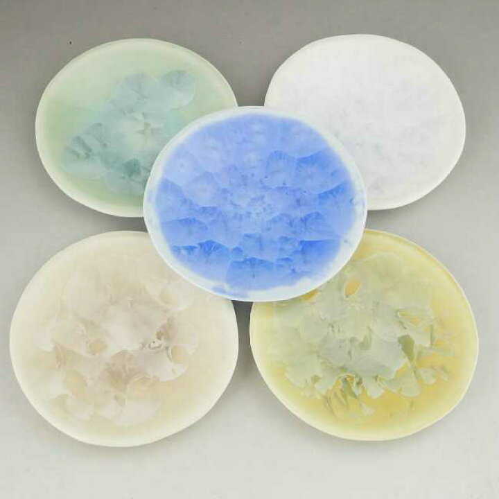 楽天市場】京焼 清水焼 花結晶三寸皿揃え 陶あん : 京焼清水焼専門店 