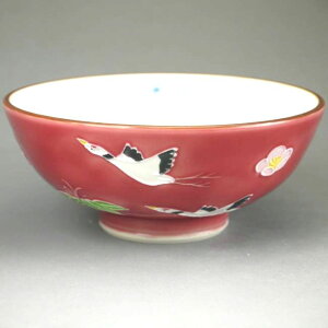 京焼 清水焼 飛翔ご飯茶碗 昇峰 小